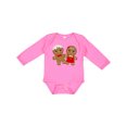 thumbnail image 1 of Inktastic Gingerbread Couple Boys or Girls Long Sleeve Baby Bodysuit, 1 of 4