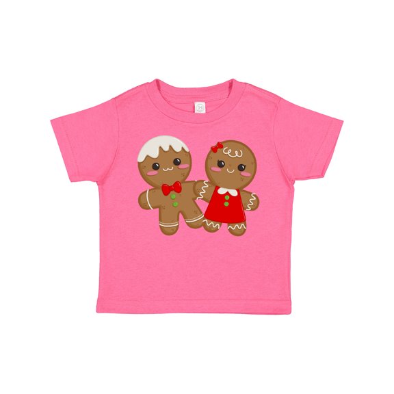 Inktastic Gingerbread Couple Boys or Girls Toddler T-Shirt