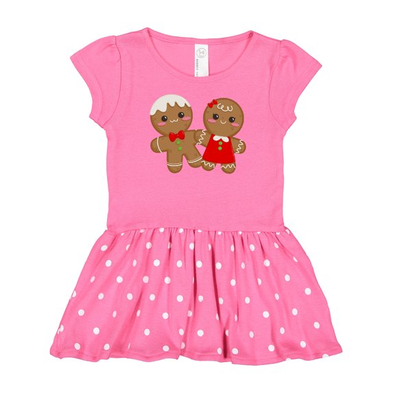 Inktastic Gingerbread Couple Gift Baby Girl Dress