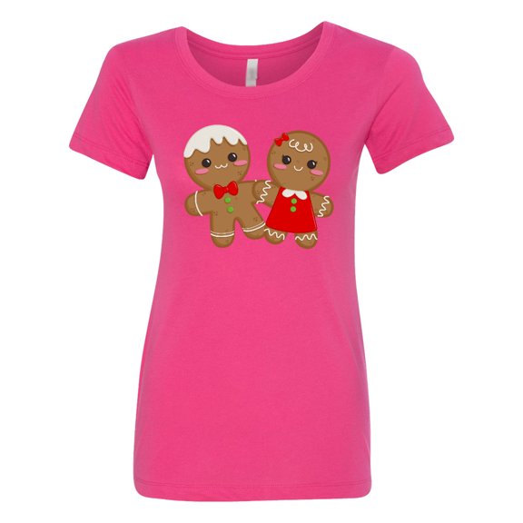 Inktastic Gingerbread Couple Women's T-Shirt