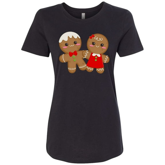 Inktastic Gingerbread Couple Women's T-Shirt