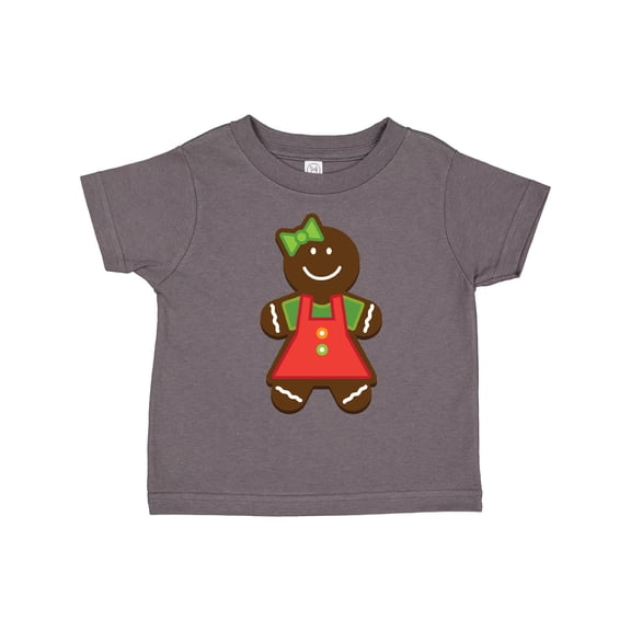 Inktastic Gingerbread Girl Christmas Boys or Girls Toddler T-Shirt