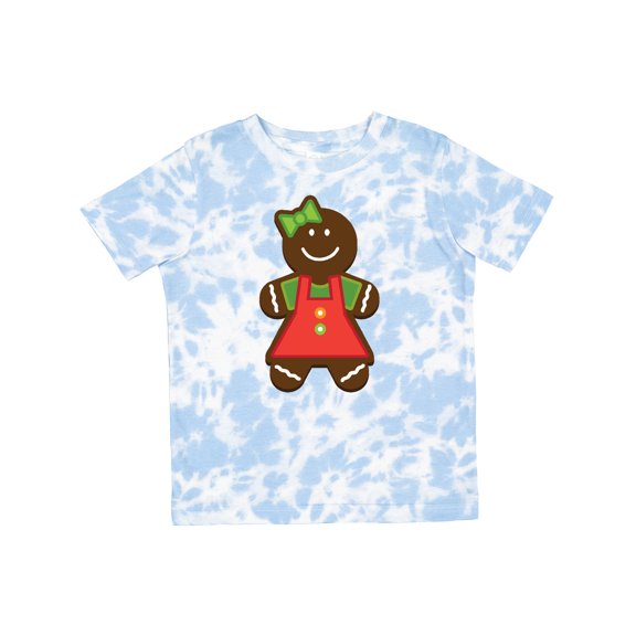 Inktastic Gingerbread Girl Christmas Boys or Girls Toddler T-Shirt