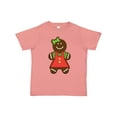 thumbnail image 1 of Inktastic Gingerbread Girl Christmas Boys or Girls Toddler T-Shirt, 1 of 5