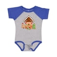 thumbnail image 1 of Inktastic Gingerbread House Christmas Boys or Girls Baby Bodysuit, 1 of 5