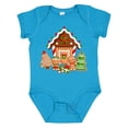thumbnail image 1 of Inktastic Gingerbread House Christmas Boys or Girls Baby Bodysuit, 1 of 5