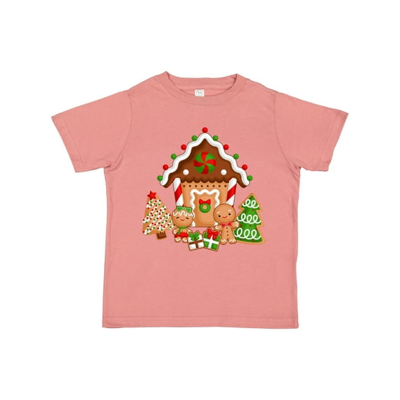 Inktastic Gingerbread House Christmas Boys or Girls Toddler T-Shirt