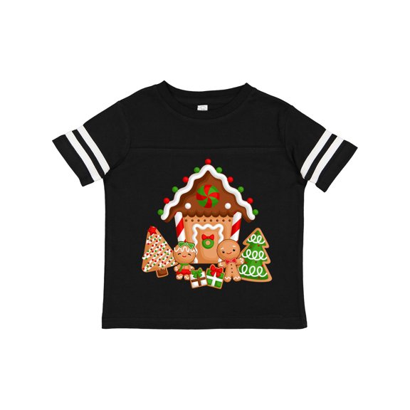 Inktastic Gingerbread House Christmas Boys or Girls Toddler T-Shirt