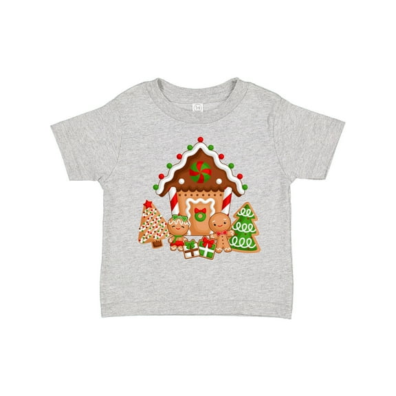 Inktastic Gingerbread House Christmas Boys or Girls Toddler T-Shirt