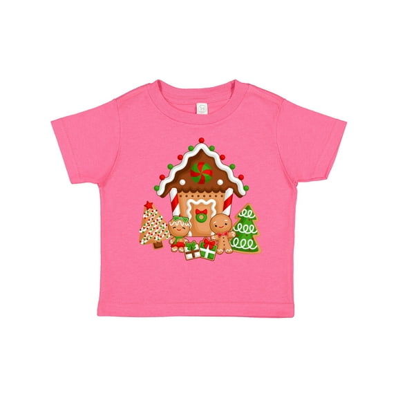 Inktastic Gingerbread House Christmas Boys or Girls Toddler T-Shirt