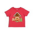 thumbnail image 1 of Inktastic Gingerbread House Christmas Boys or Girls Toddler T-Shirt, 1 of 5