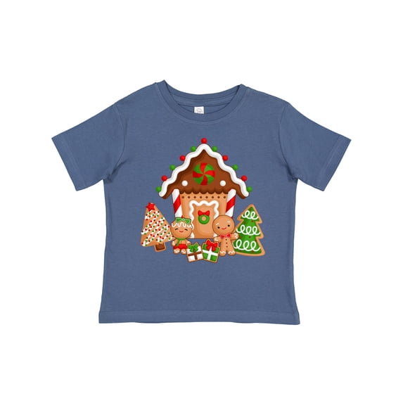 Inktastic Gingerbread House Christmas Boys or Girls Toddler T-Shirt