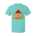 thumbnail image 1 of Inktastic Gingerbread House Christmas T-Shirt, 1 of 5