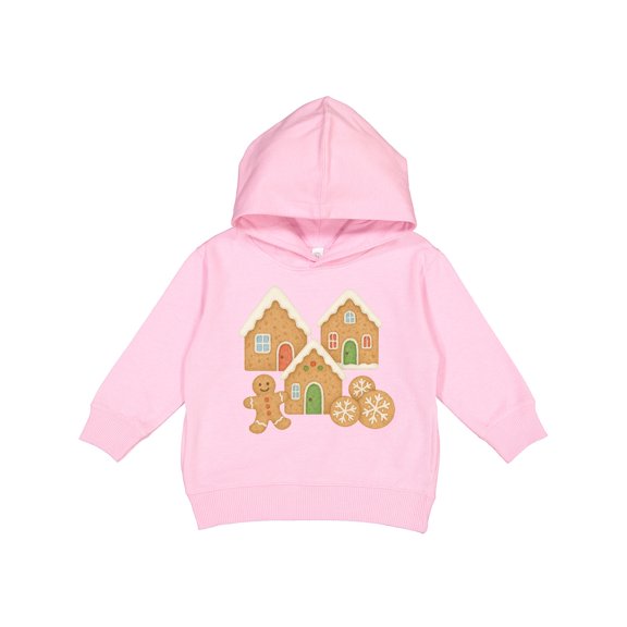 Inktastic Gingerbread House and Cookies Christmas Decor Toddler Hoodie