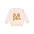 thumbnail image 1 of Inktastic Gingerbread House and Cookies Christmas Decor Toddler Sweatshirt, 1 of 4
