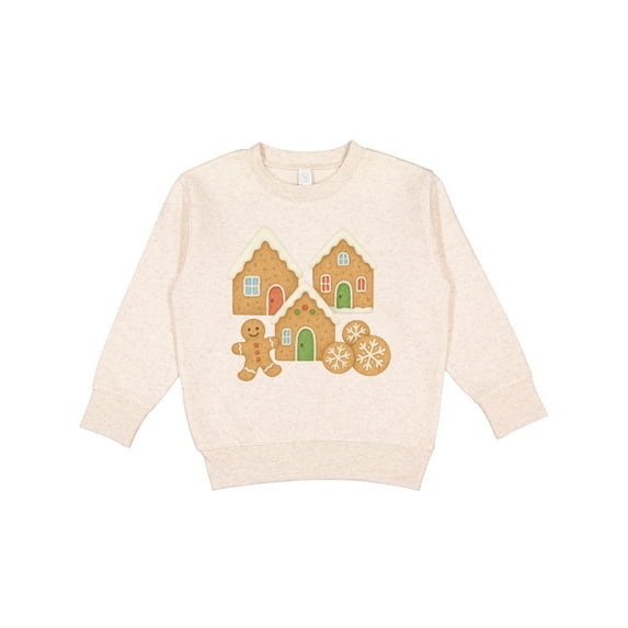 Inktastic Gingerbread House and Cookies Christmas Decor Toddler Sweatshirt