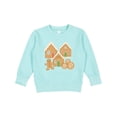 thumbnail image 1 of Inktastic Gingerbread House and Cookies Christmas Decor Toddler Sweatshirt, 1 of 4