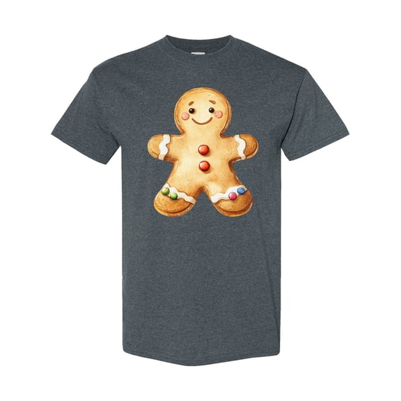 Inktastic Gingerbread Man Cookie T-Shirt