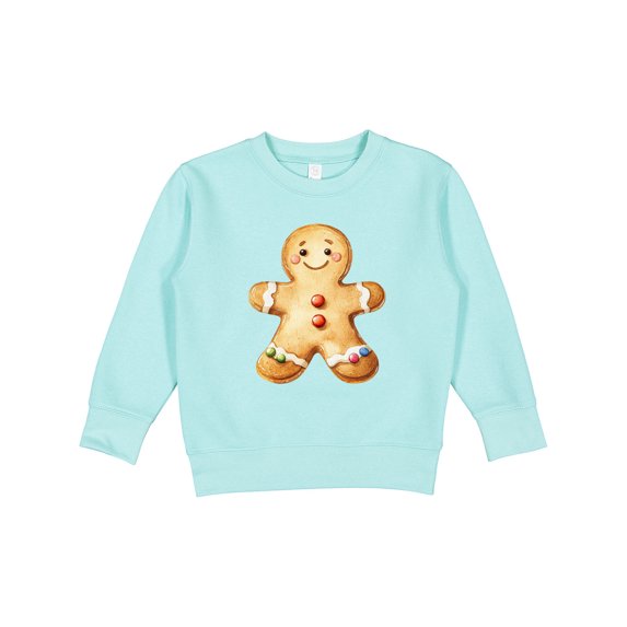 Inktastic Gingerbread Man Cookie Toddler Sweatshirt