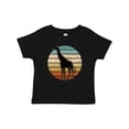 thumbnail image 1 of Inktastic Giraffe African Animal Retro Sunset Boys or Girls Baby T-Shirt, 1 of 5
