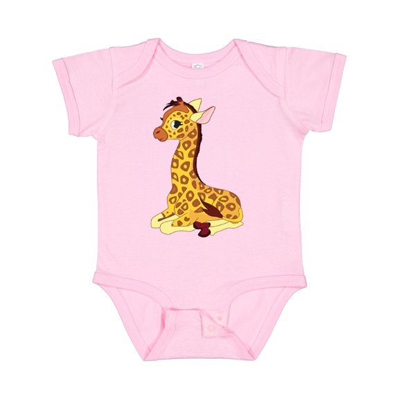 Inktastic Giraffe Boys or Girls Baby Bodysuit