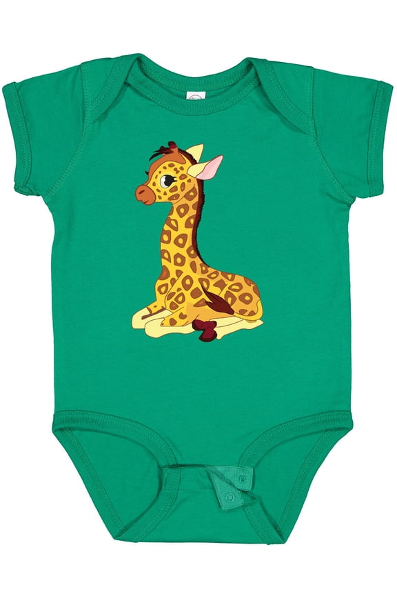 Giraffe Boys or Girls Baby Bodysuit
