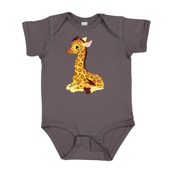 Inktastic Giraffe Boys or Girls Baby Bodysuit