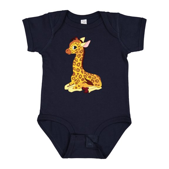 Inktastic Giraffe Boys or Girls Baby Bodysuit