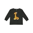 thumbnail image 1 of Inktastic Giraffe Boys or Girls Long Sleeve Toddler T-Shirt, 1 of 5