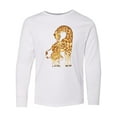 thumbnail image 1 of Inktastic Giraffe Family Long Sleeve Youth T-Shirt, 1 of 5
