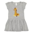 thumbnail image 1 of Inktastic Giraffe Girls Toddler Dress, 1 of 5