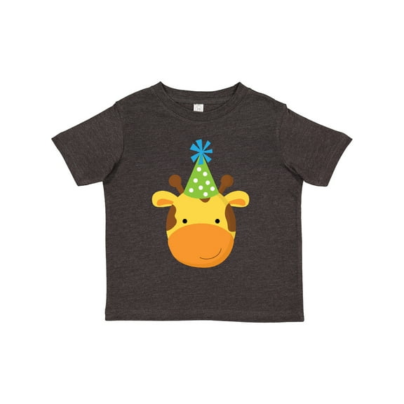 Inktastic Giraffe Jungle Birthday Boys or Girls Toddler T-Shirt