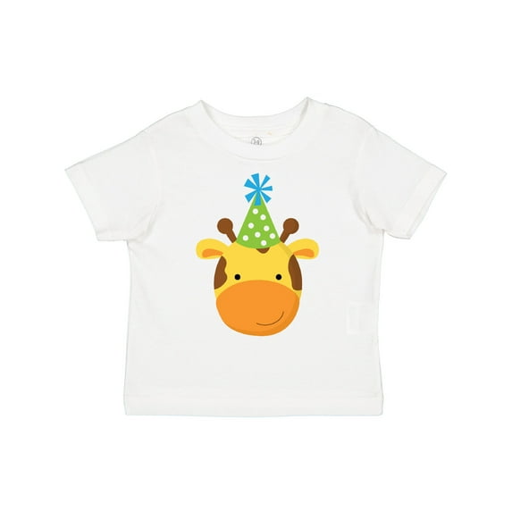 Inktastic Giraffe Jungle Birthday Boys or Girls Toddler T-Shirt