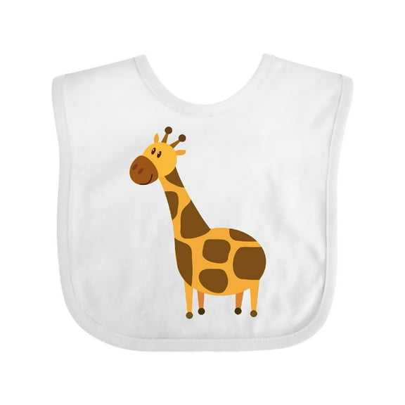 Inktastic Giraffe Jungle Zoo Animal Boys or Girls Baby Bib