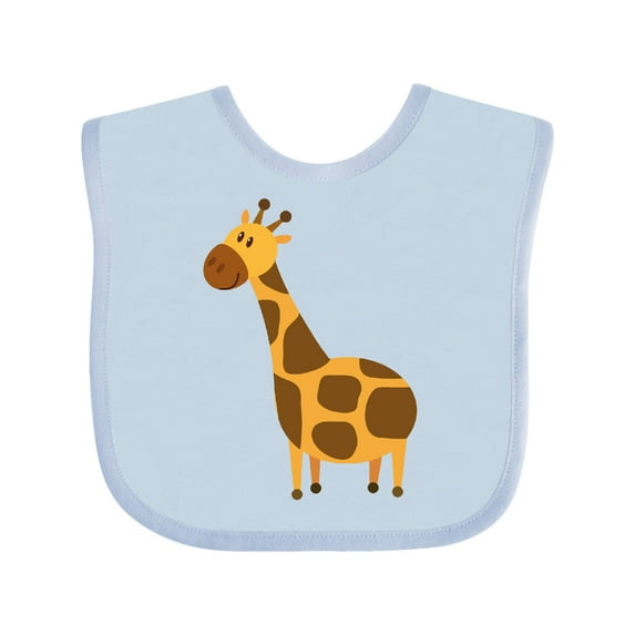 Inktastic Giraffe Jungle Zoo Animal Boys or Girls Baby Bib