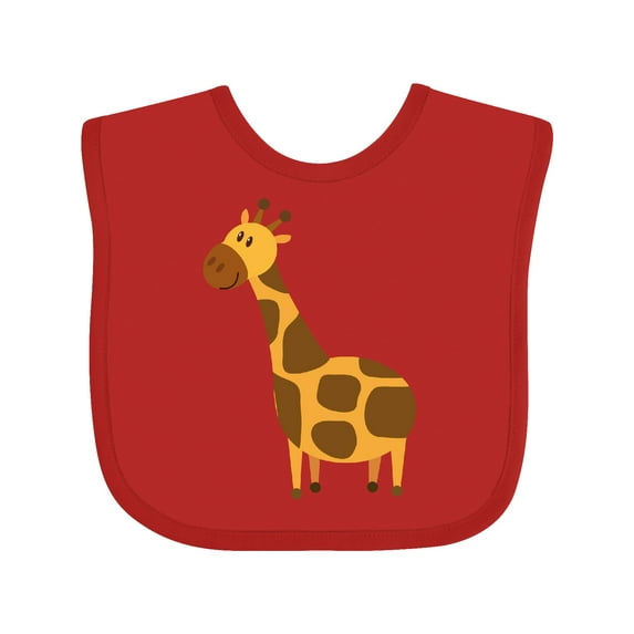 Inktastic Giraffe Jungle Zoo Animal Boys or Girls Baby Bib