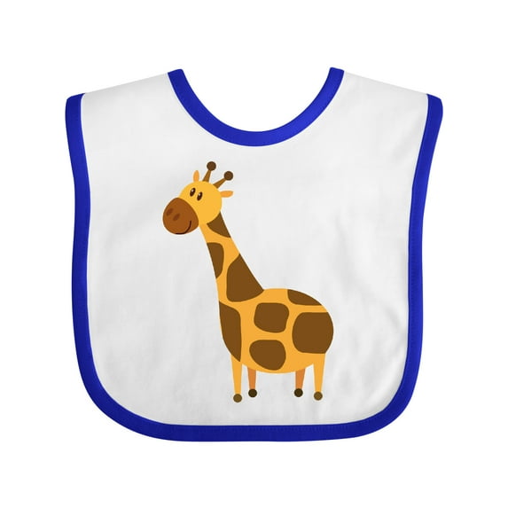 Inktastic Giraffe Jungle Zoo Animal Boys or Girls Baby Bib