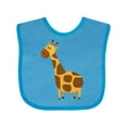 thumbnail image 1 of Inktastic Giraffe Jungle Zoo Animal Boys or Girls Baby Bib, 1 of 4