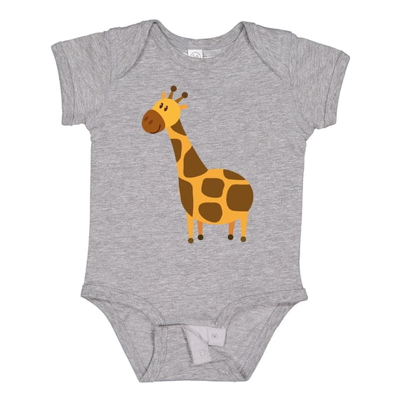 Inktastic Giraffe Jungle Zoo Animal Boys or Girls Baby Bodysuit