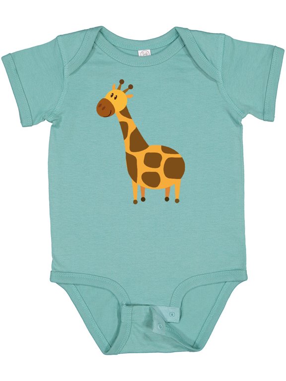 Giraffe Jungle Zoo Animal Boys or Girls Baby Bodysuit