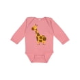 thumbnail image 1 of Inktastic Giraffe Jungle Zoo Animal Boys or Girls Long Sleeve Baby Bodysuit, 1 of 5