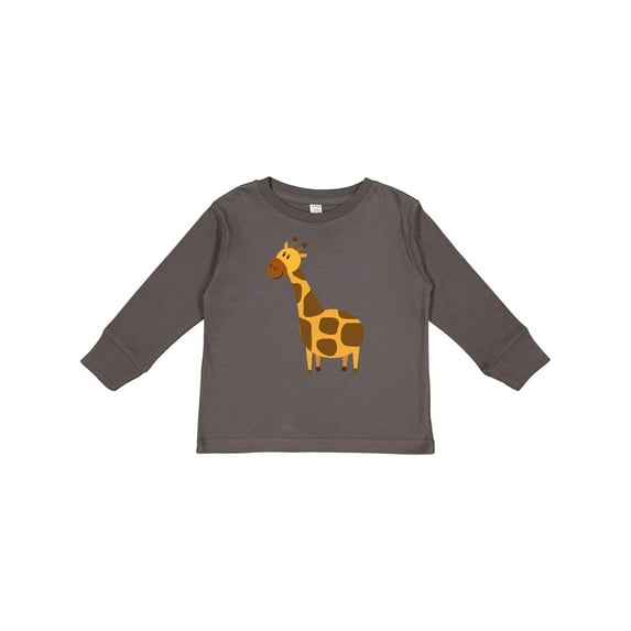 Inktastic Giraffe Jungle Zoo Animal Boys or Girls Long Sleeve Toddler T-Shirt