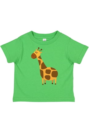 Giraffe Jungle Zoo Animal Boys or Girls Toddler T-Shirt