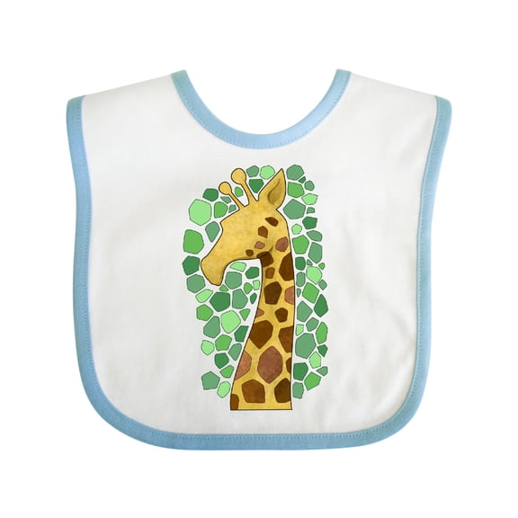 Inktastic Giraffe Silhouette Boys or Girls Baby Bib
