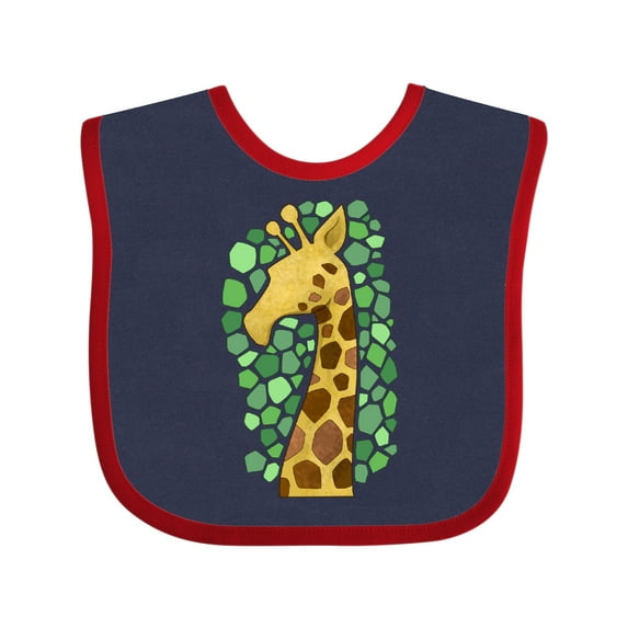 Inktastic Giraffe Silhouette Boys or Girls Baby Bib