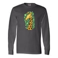 thumbnail image 1 of Inktastic Giraffe Silhouette Long Sleeve T-Shirt, 1 of 5