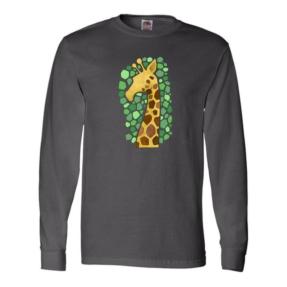 Inktastic Giraffe Silhouette Long Sleeve T-Shirt