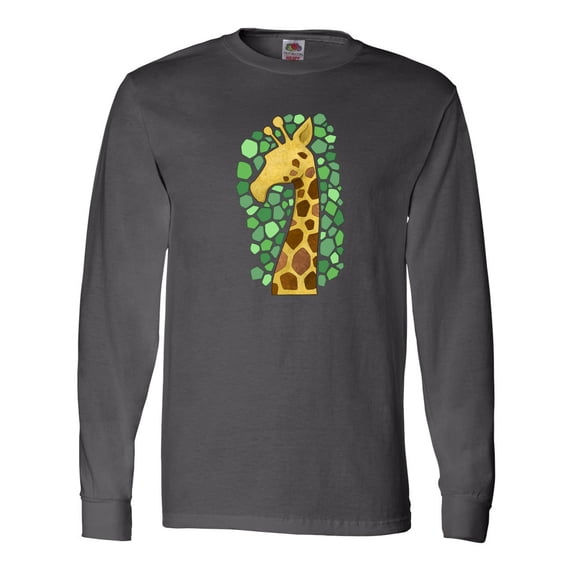 Inktastic Giraffe Silhouette Long Sleeve T-Shirt