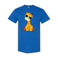 thumbnail image 1 of Inktastic Cute Giraffe, Giraffe with Sunglasses, Cute Animal T-Shirt, 1 of 5