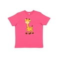 thumbnail image 1 of Inktastic Giraffe Youth T-Shirt, 1 of 5